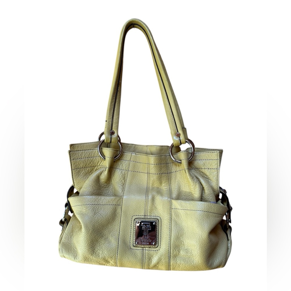 Tignanello Soft‎ Leather Mustard Shoulder Bag